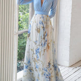 Evi | Lilled Elegants Kleid