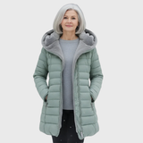 Olivia | veekindel karusnahaga mantel