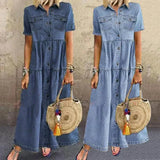 Vibeke | Pehme Denim Kleit